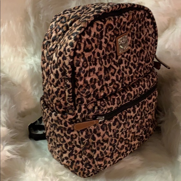 brighton leopard backpack